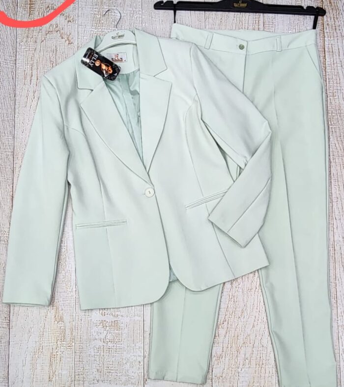 Tailleurs femme classique – Veste blazer & pantalon droit